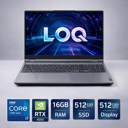 لابتوب Lenovo LOQ i7 جيل 13 RTX 4050 16GB