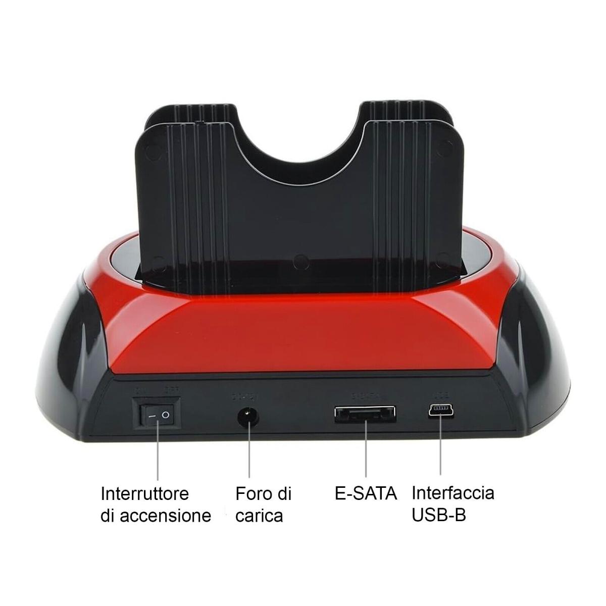 محطة إرساء استنساخ محركات الأقراص الصلبة IDE/SATA الكل في واحد بمنفذ USB 3.0