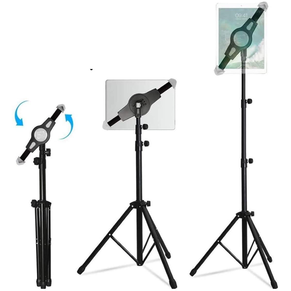 Tripod Mount Floor Stand Multi-direction for iPad , Kindle HD, Samsung