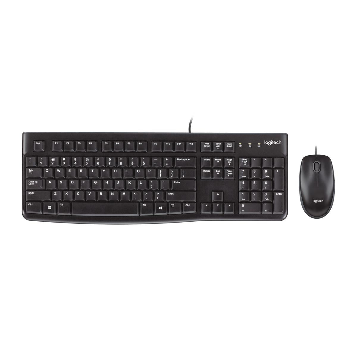 مجموعة لوحة المفاتيح والماوس السلكية Logitech MK120