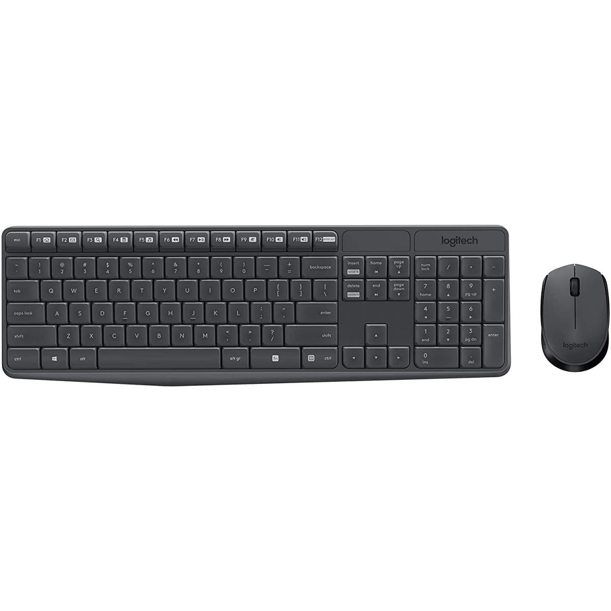 مجموعة لوحة المفاتيح والماوس اللاسلكية Logitech MK235