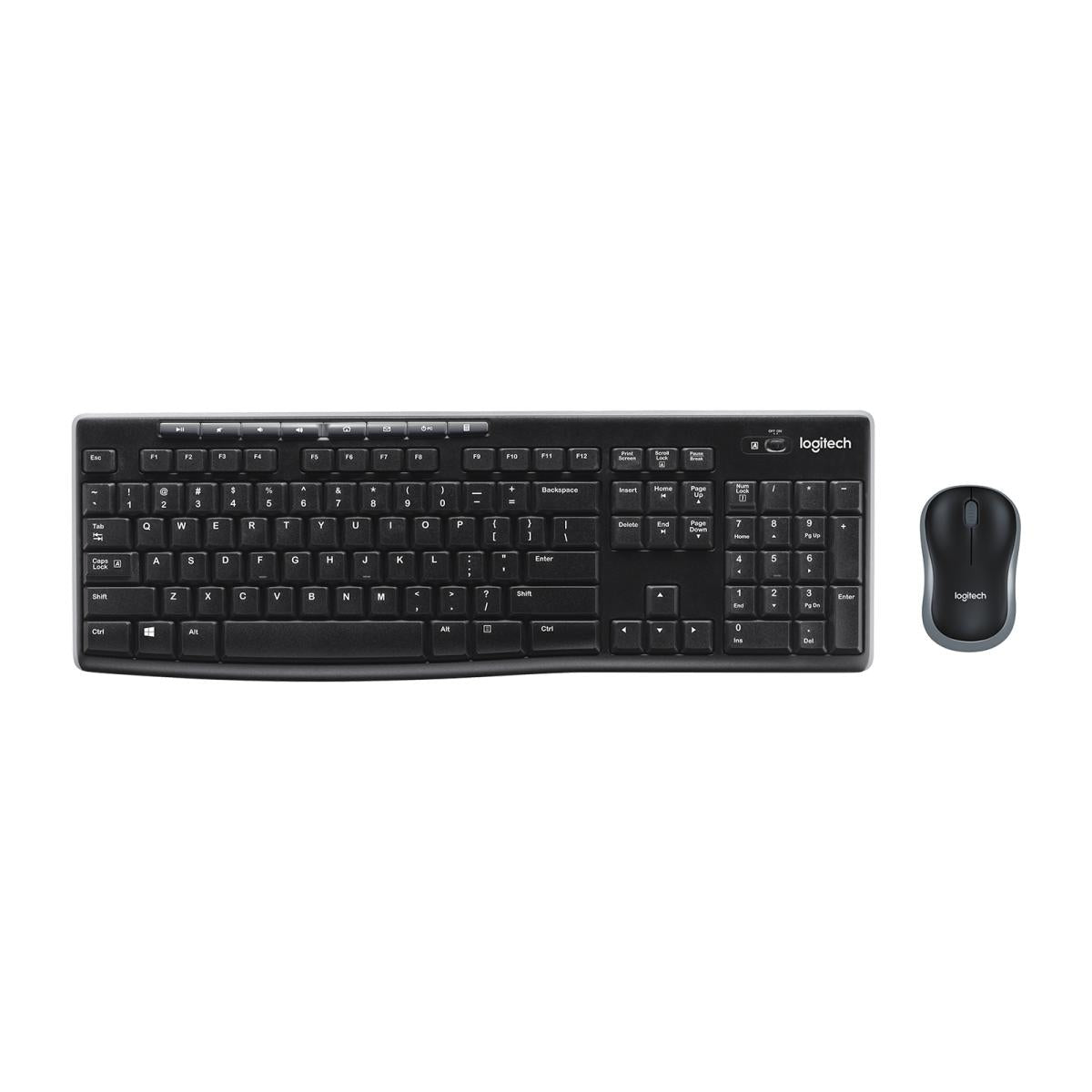 مجموعة لوحة المفاتيح والماوس اللاسلكية Logitech MK270