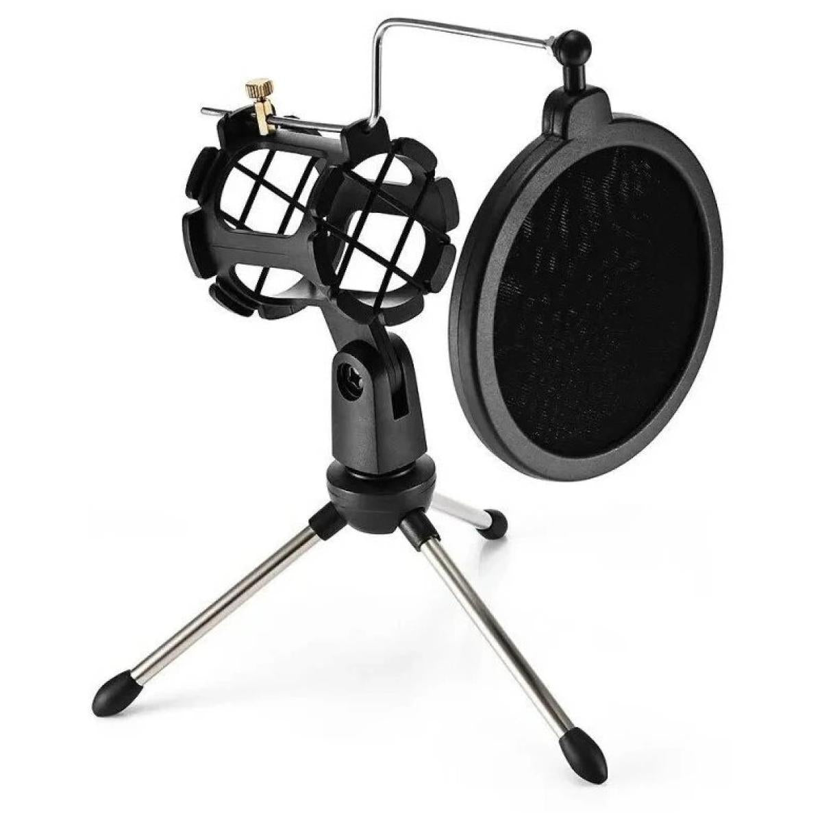 Microphone holder pop shield F-9