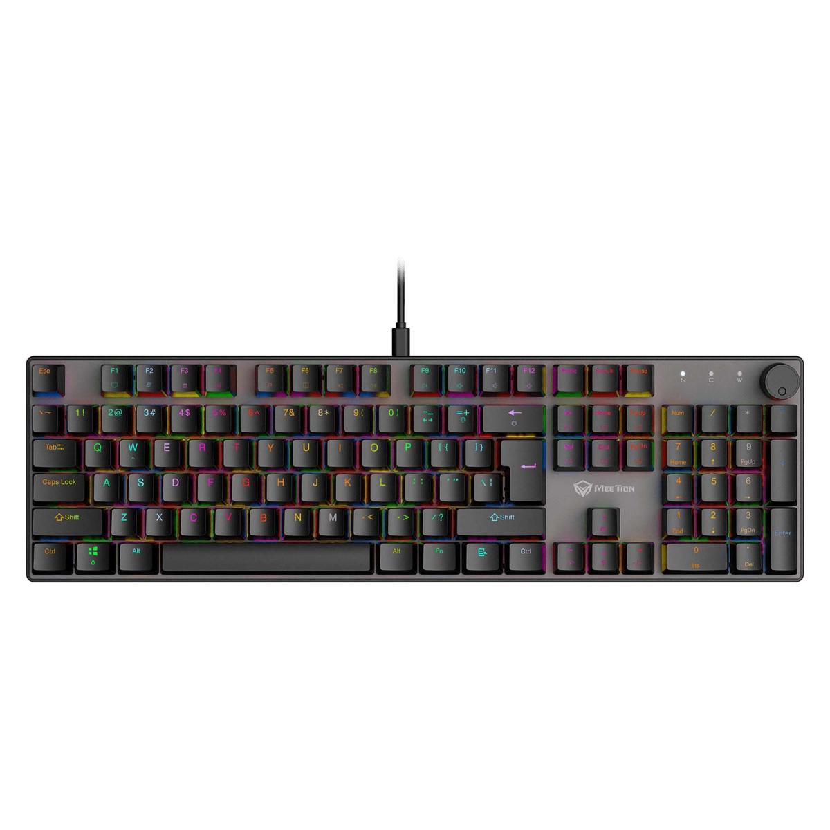 Meetion MK009 Pro Hot-Swap Mechanical Keyboard Red Switch