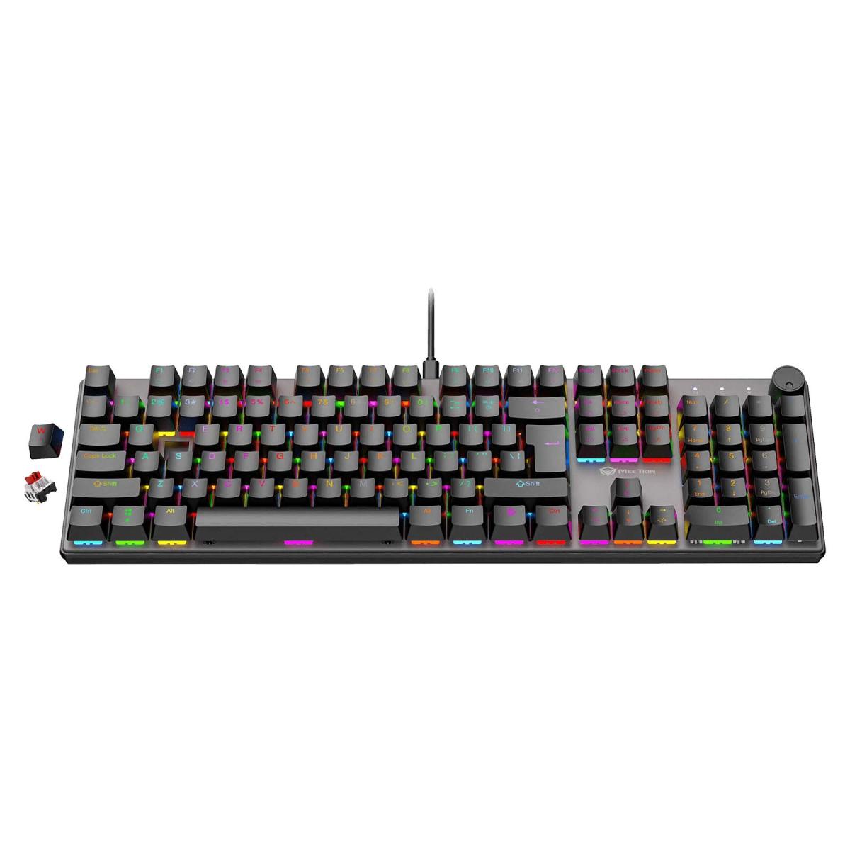 Meetion MK009 Pro Hot-Swap Mechanical Keyboard Red Switch