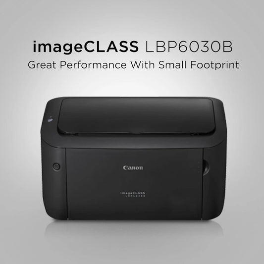 Canon imageCLASS LBP6030B Mono Printer, Windows, Mac and Linux Support USB Interface