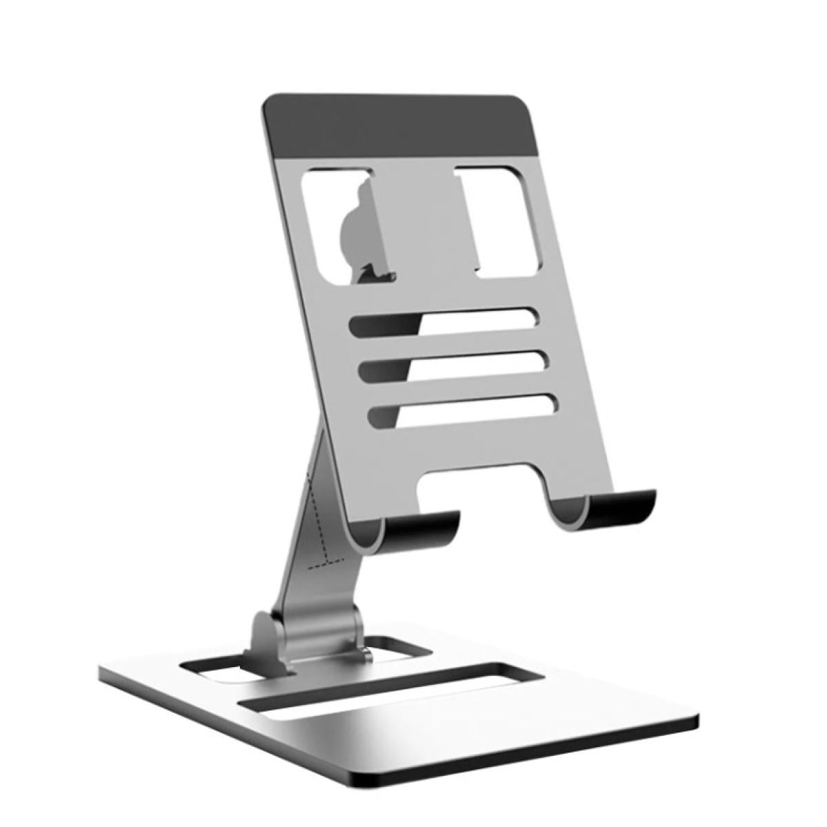 T60 Foldable Height Adjustable Non-slip Aluminum Alloy Mobile Phone & Tablet Stand