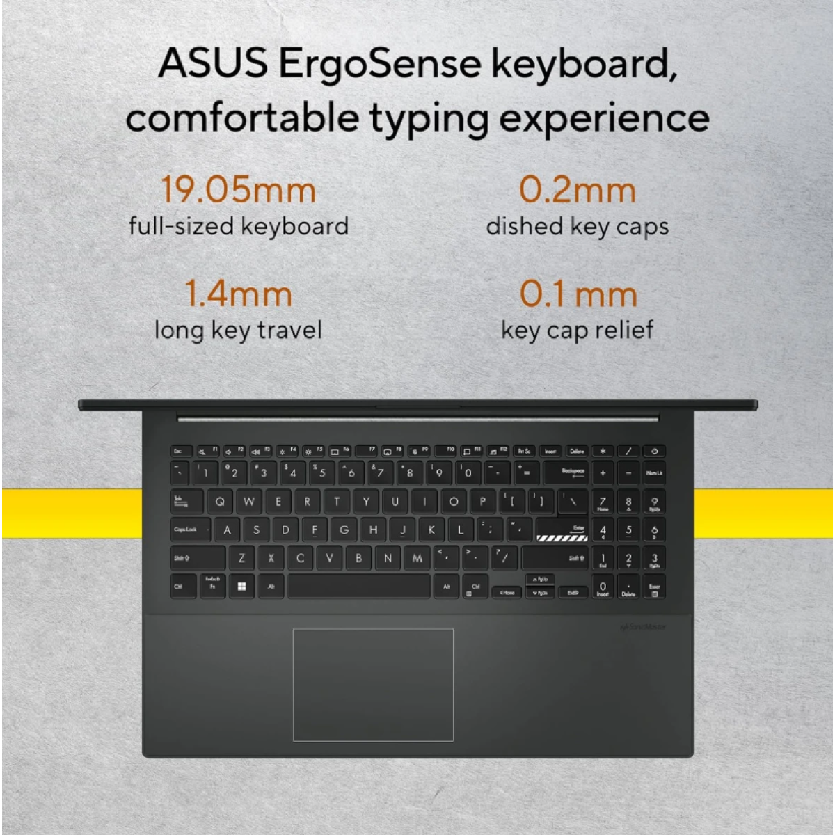 ASUS Vivobook Go 15 (E1504FA) Laptop – Ryzen 5 7520U with 8GB DDR5