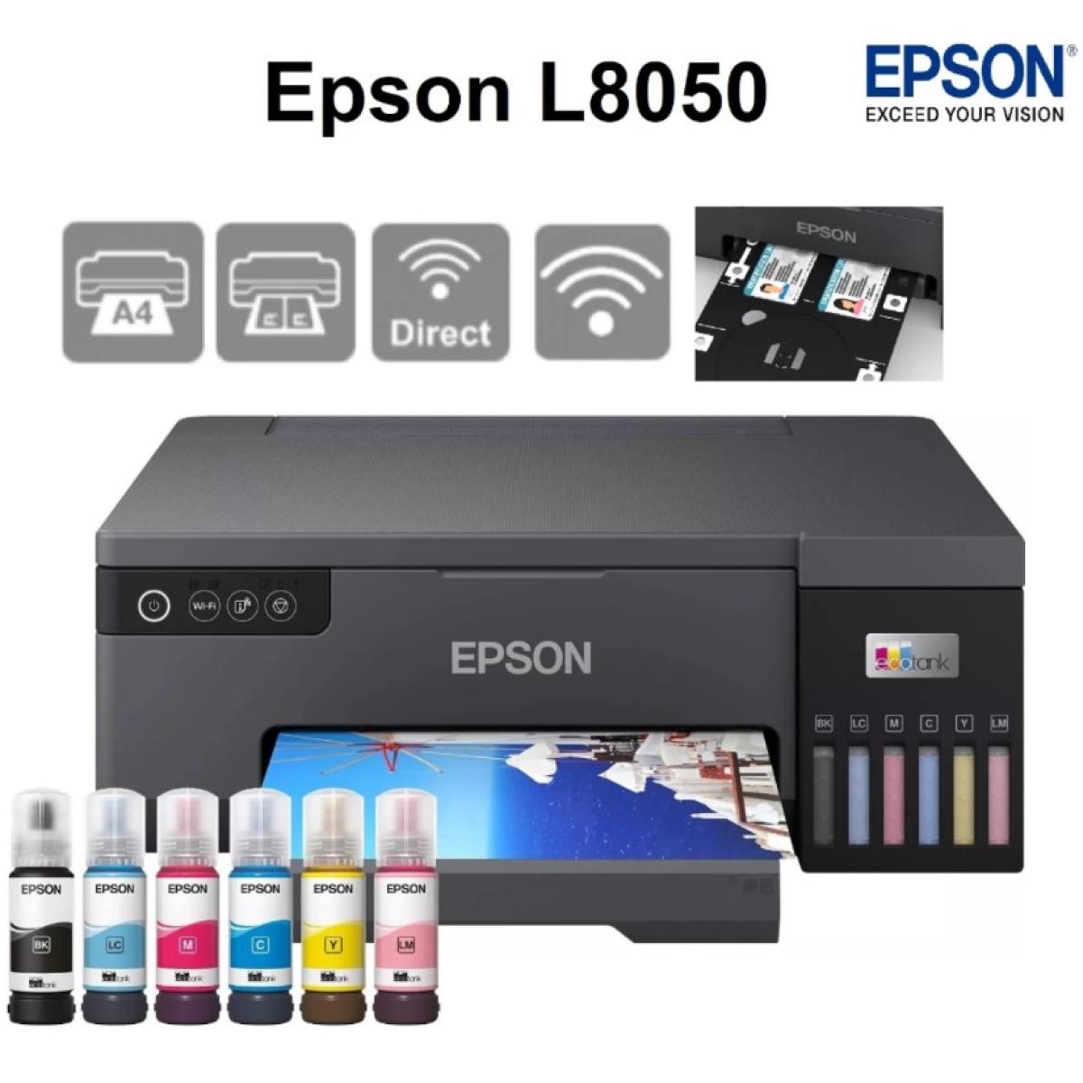 Epson EcoTank L8050 Printer – High-Resolution Inkjet Photo Printing