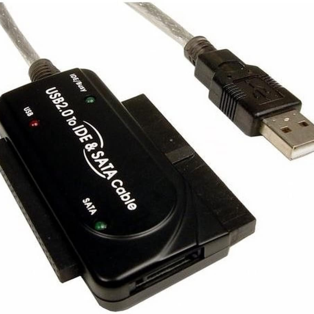 USB 2.0 to SATA/IDE Adapter Cable for Hard Drives & Optical Drives