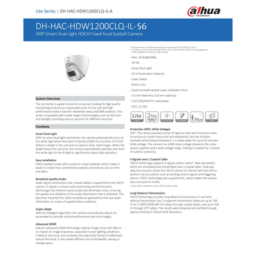 2MP Smart Dual Light Security Camera IP67 Outdoor