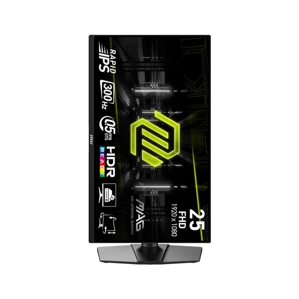 MSI MAG 255PXF 24.5-Inch FHD IPS 300Hz 0.5ms HDR Gaming Monitor