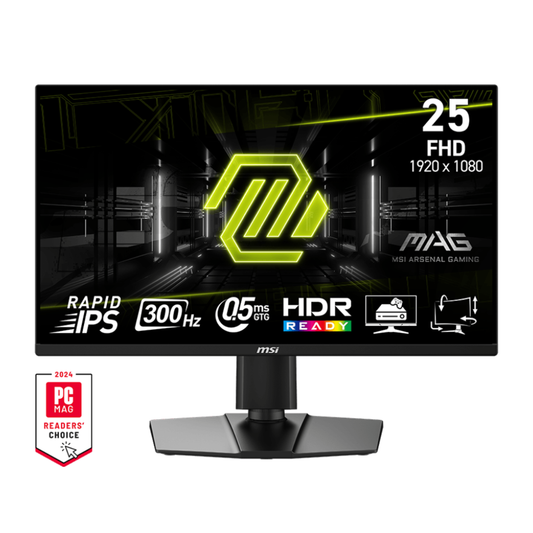 MSI MAG 255PXF 24.5-Inch FHD IPS 300Hz 0.5ms HDR Gaming Monitor