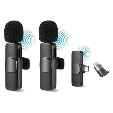 Wireless Microphone 3 in 1 for Phone Recording