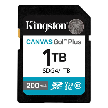 كرت ذاكرة Kingston SD 1TB سرعة 200MB