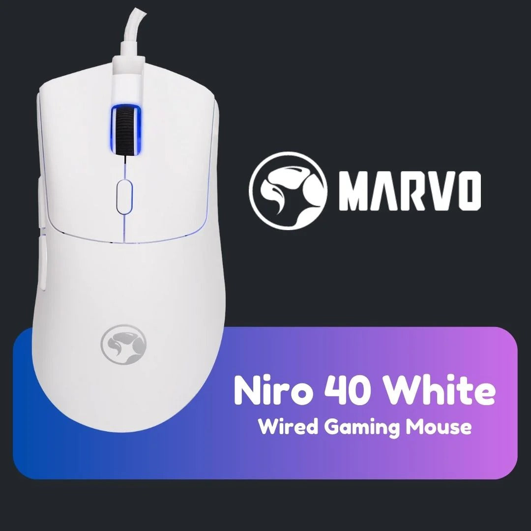 ماوس ألعاب G950 WH Niro 40 سلكي بدقة 12000 DPI