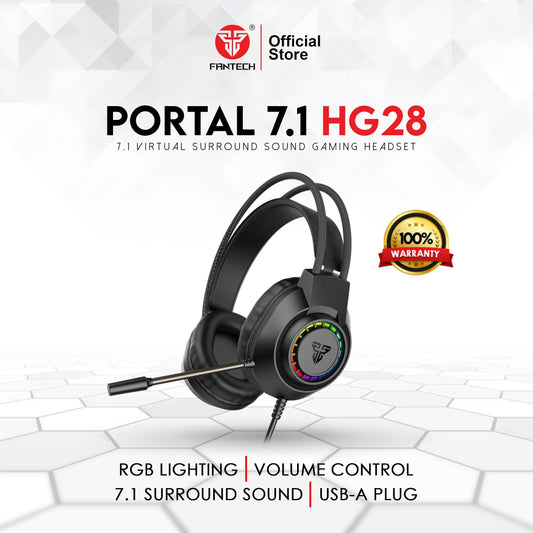 Fantech Portal HG28 7.1 Virtual Surround RGB Gaming Headset