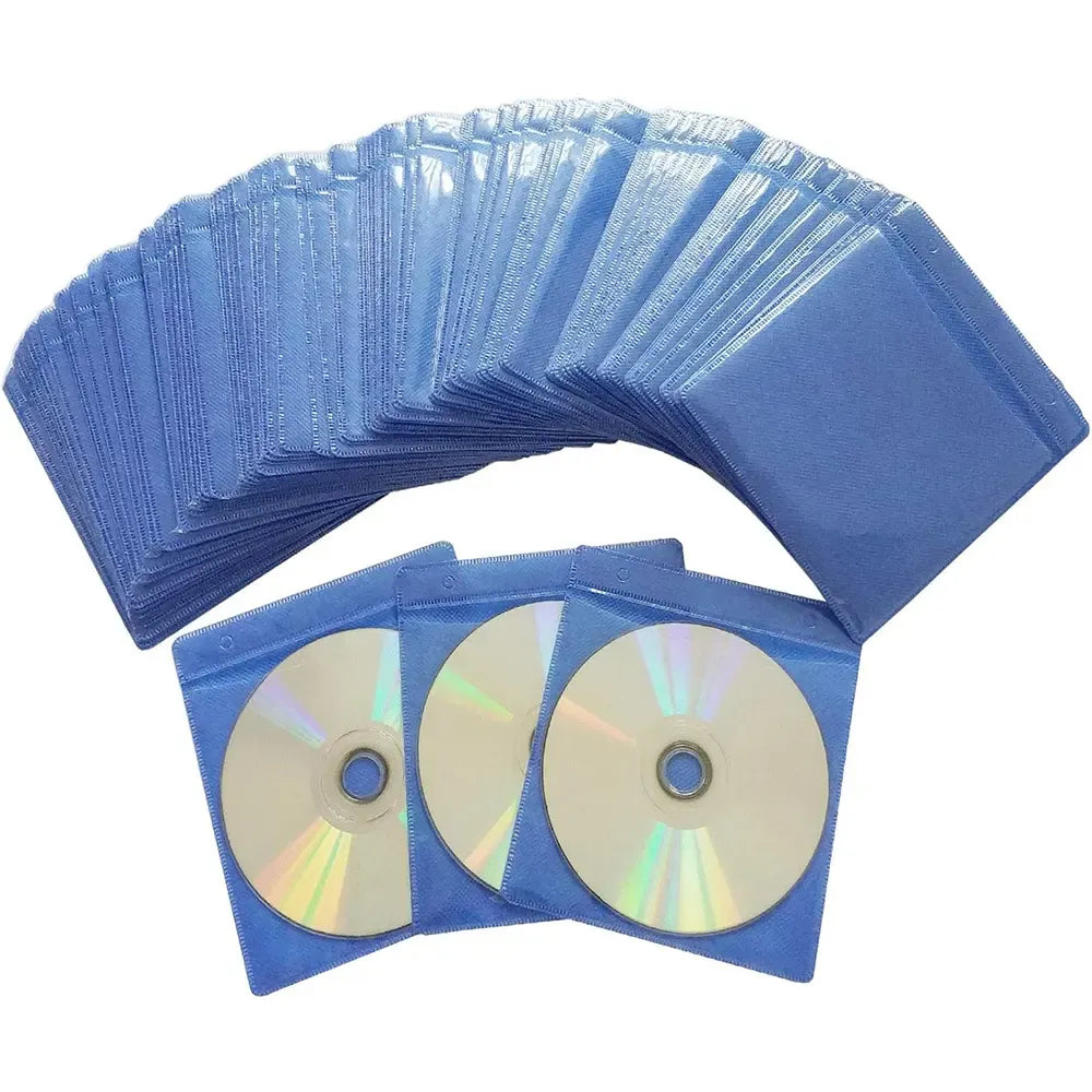 CHENSINL PP CD Sleeves - Double-Sided Protective Covers