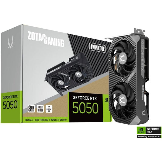 ZOTAC GAMING GeForce RTX 5050 Twin Edge 8GB GDDR6 - Graphics Card