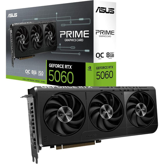 ASUS PRIME GeForce RTX 5060 OC Edition 8GB GDDR7 Graphics Card