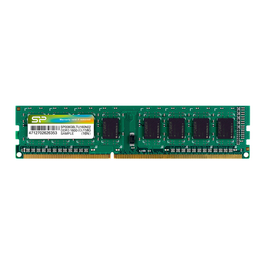 Silicon Power 8GB DDR3 UDIMM-1600 MHz For Desktop