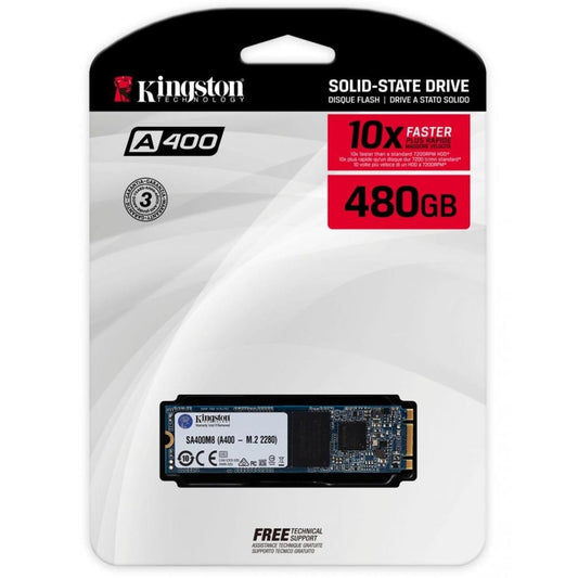 Kingston A400 480GB SATA SSD M.2
