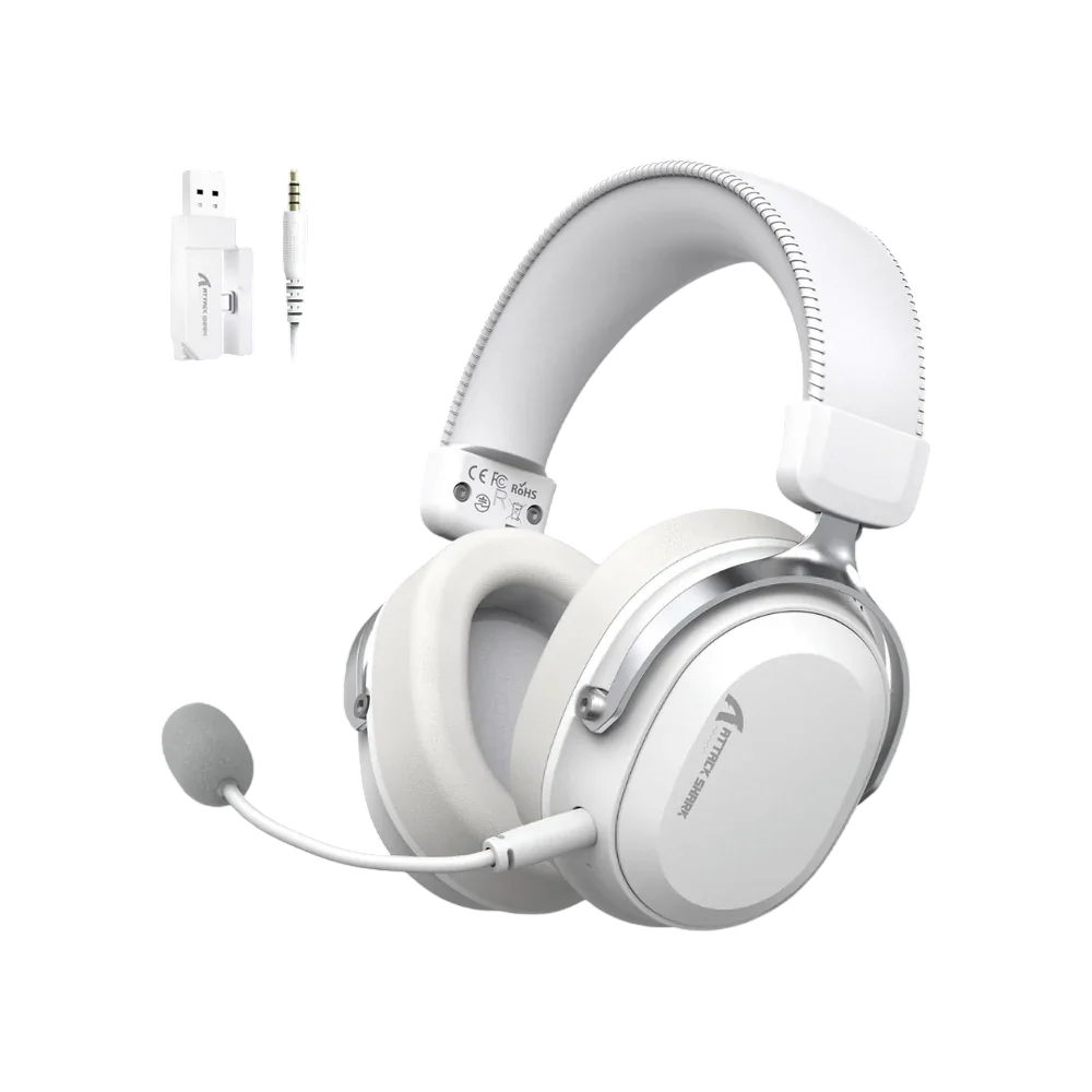 ATTACK SHARK L30 PRO 50mm wireless gaming headset 7.1 at Al-Samman Computer Jordan