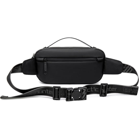 Arctic Hunter Cross Body Travel Sling Bag Water Resistant Anti-Theft Tough Men Series Unisex Messager Shoulder bag, , 26 x 5 x 15 cm, Black , Y00020