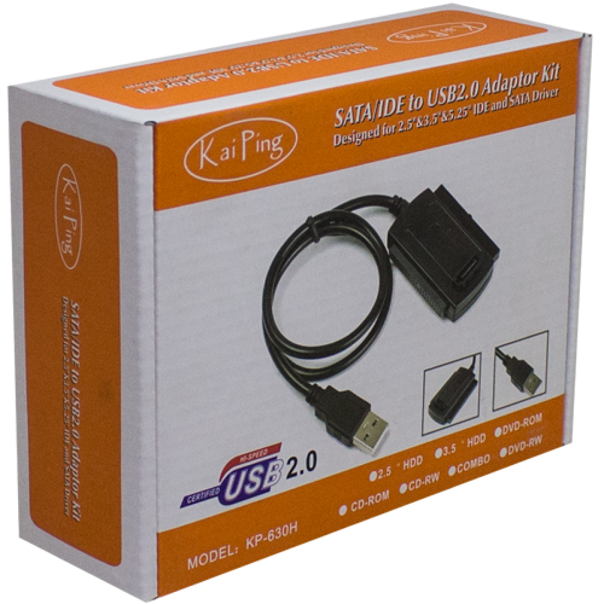 Convertor CB-USB-IDE From USB to IDE and SATA