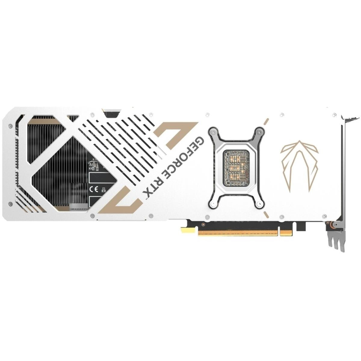 بطاقة رسومات ZOTAC GAMING GeForce RTX 5070 Ti SOLID CORE OC White Edition بسعة 16 جيجابايت من نوع GDDR7