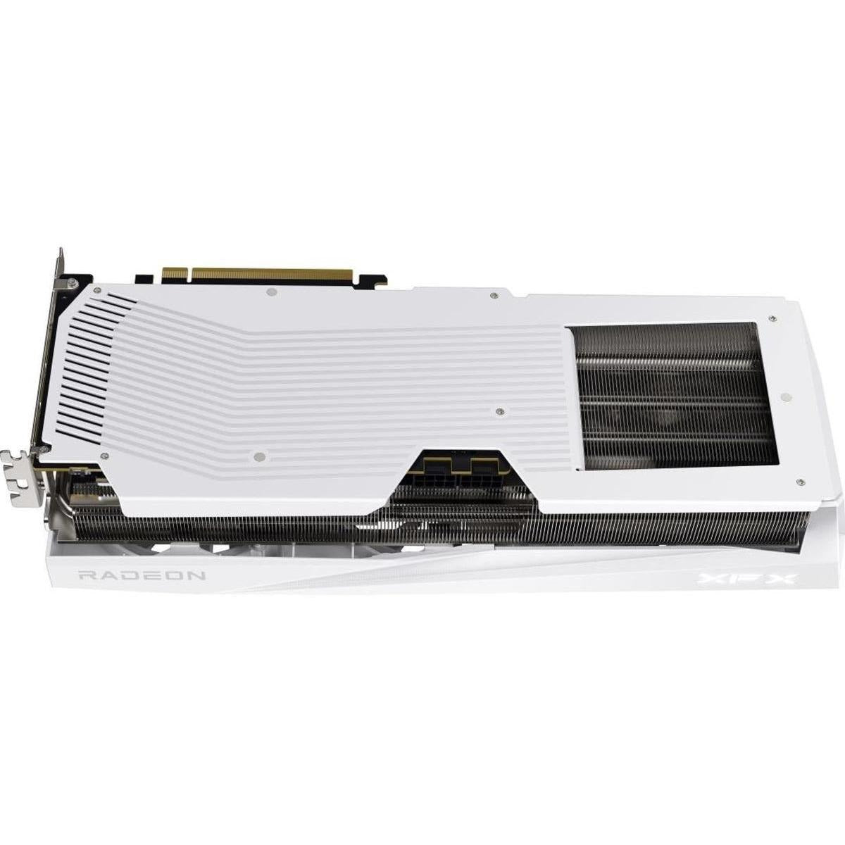 XFX Quicksilver Class AMD RADEON RX 9070 XT 16G GDDR6 إصدار الألعاب الأبيض - بطاقة الرسومات