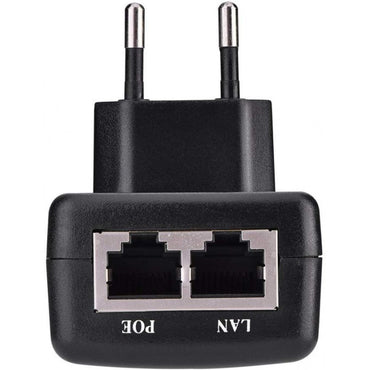 PoE Injector Adapter 48V 0.5A 24W with Gigabit LAN port in Jordan Amman and Irbid from SAMMAN.JO and AlSamman For Computer