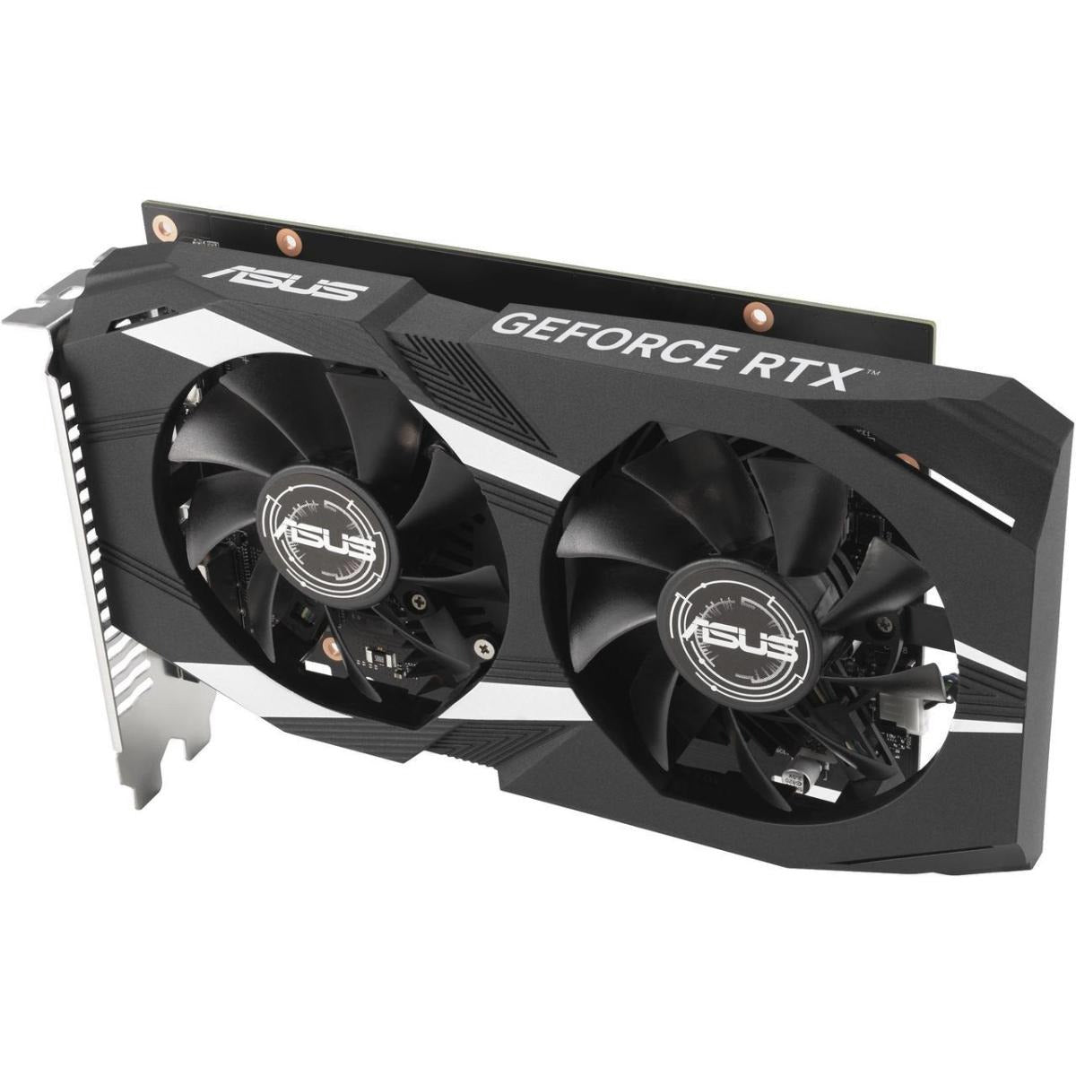 بطاقة رسومات ASUS Dual GeForce RTX 3050 OC Edition بسعة 6 جيجابايت GDDR6 (بدون موصلات طاقة)