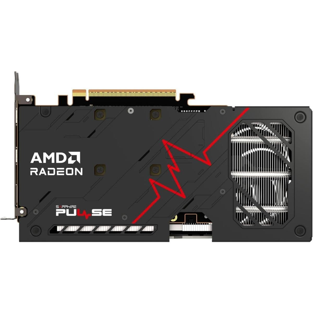 بطاقة رسومات SAPPHIRE PULSE AMD RADEON RX 9060 XT Gaming OC بسعة 16 جيجابايت من نوع GDDR6