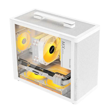Huntkey A320G PC Empty Gaming Case without Fans -White