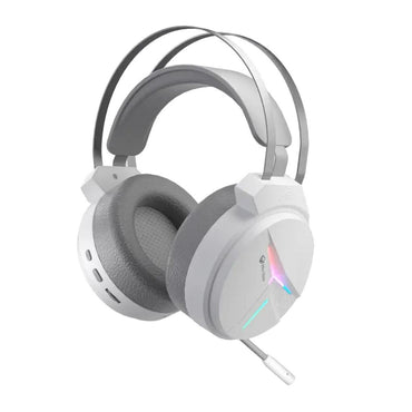 Meetion BTH015 Wireless Gaming Headset White front view