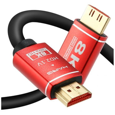HAING HD8K03 8K High Speed HDTV HDMI 2.1 Cable with Ethernet 5M