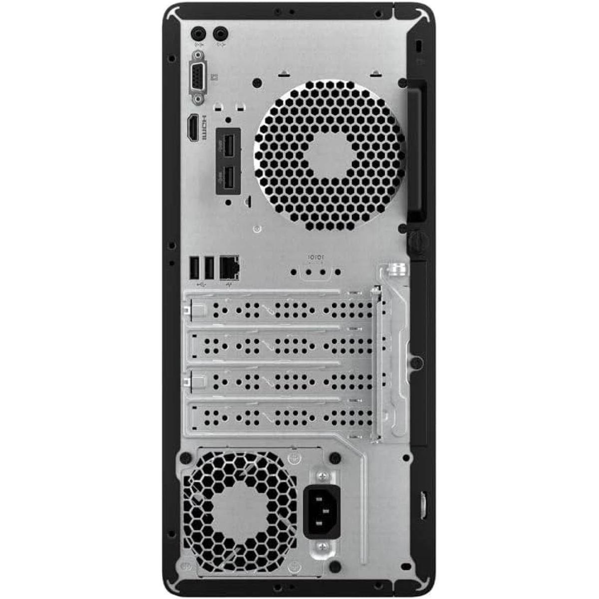 جهاز كمبيوتر مكتبي HP Pro Tower 290 G9 بمعالج Intel Core i3-13100 من الجيل الثالث عشر وشاشة HP Series 3 Pro مقاس 21.45 بوصة بدقة FHD 322PV