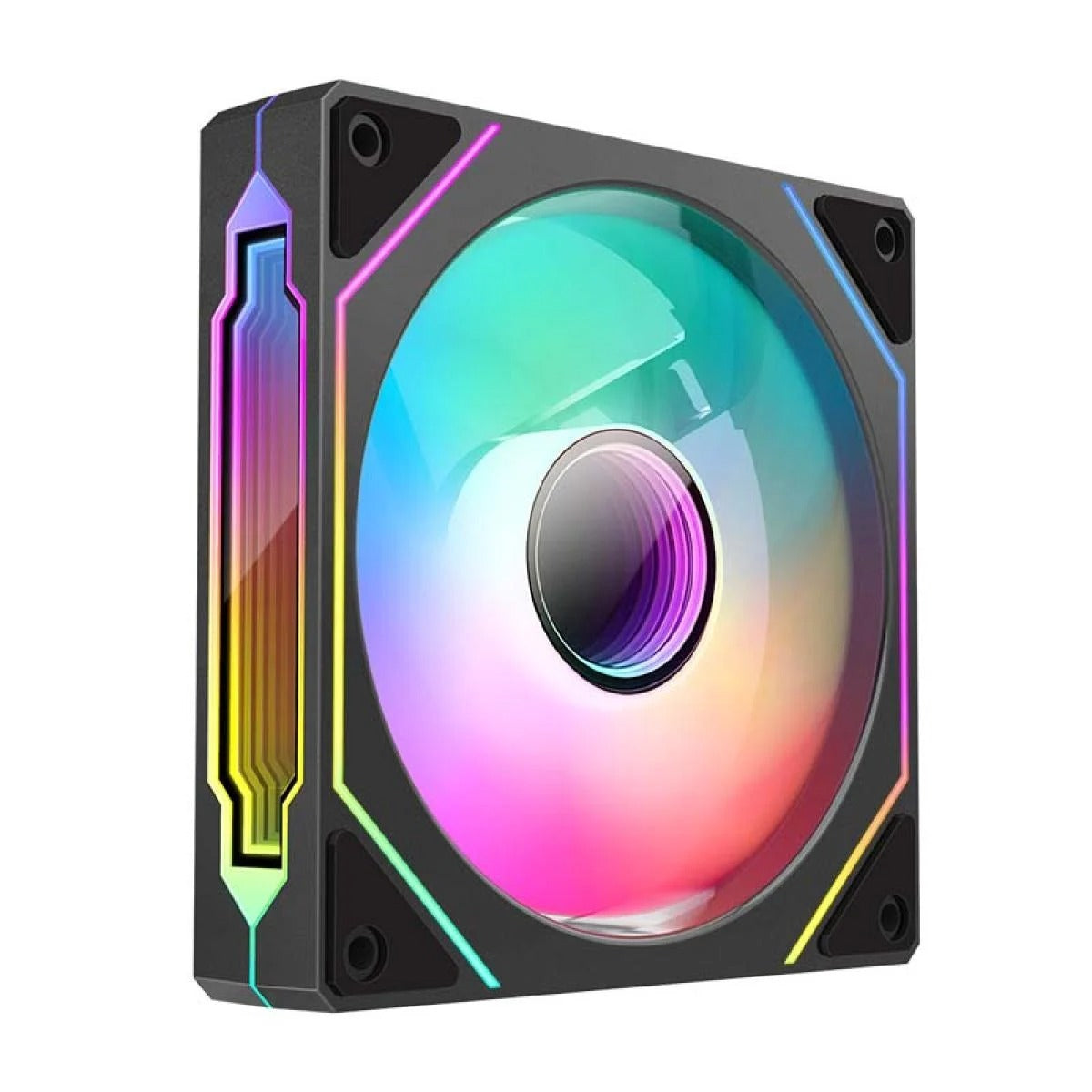 مروحة Huntkey GS120 RGB للألعاب 120 مم