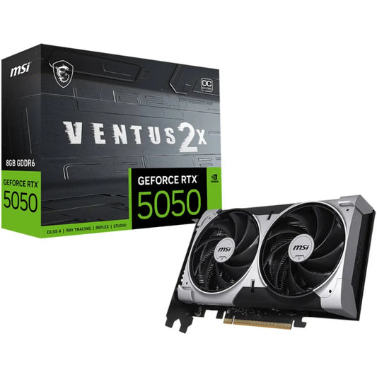 بطاقة رسومات RTX 5050 VENTUS 2X OC 8GB GDDR6