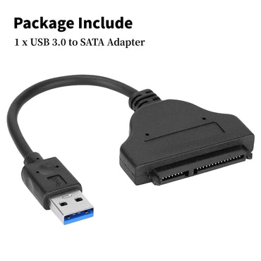 USB 2.0 to SATA Hard Drive Converter Cable