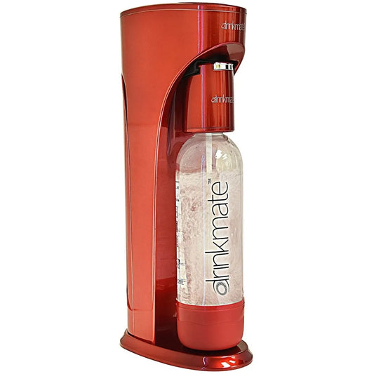 Water & Soda Machine Carbonates Any Drink - Red