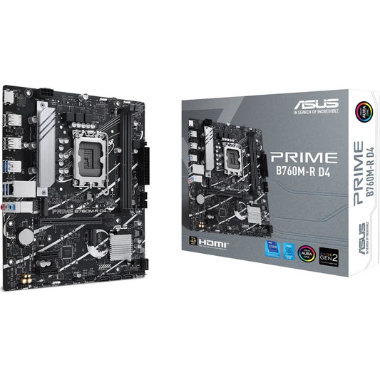 ASUS PRIME B760M-R DDR4 Intel 13th Gen Motherboard PCIe 4.0