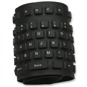 Waterproof Foldable Silicone Keyboard Full-Size USB Dustproof Flexible Design
