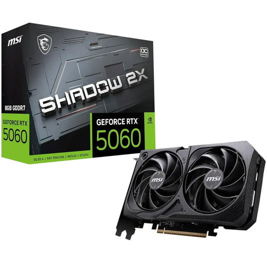 RTX 5060 Ti SHADOW 2X OC PLUS 8GB GDDR7 Graphics Card