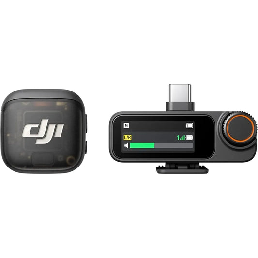 DJI Mic 3 wireless microphone 1 TX 1 RX with USB-C adapter 32-bit float recording and 400m range at SAMMANPC AlSamman For Computer Jordan