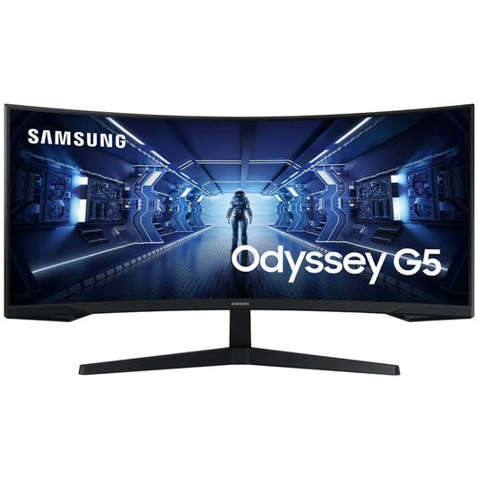 Samsung Odyssey G5 34" QHD 165Hz Gaming Monitor Curved Ultra Wide AMD FreeSync Premium