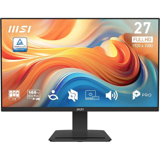 شاشة MSI PRO MP273 E14A مقاس 27 بوصة IPS 144Hz