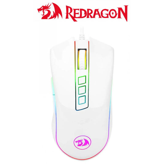 M711 Cobra RGB Gaming Mouse White 10000 DPI