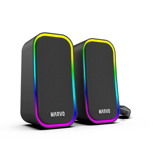 MARVO SG-285 Havoc 20 BK Wired RGB Gaming Speaker